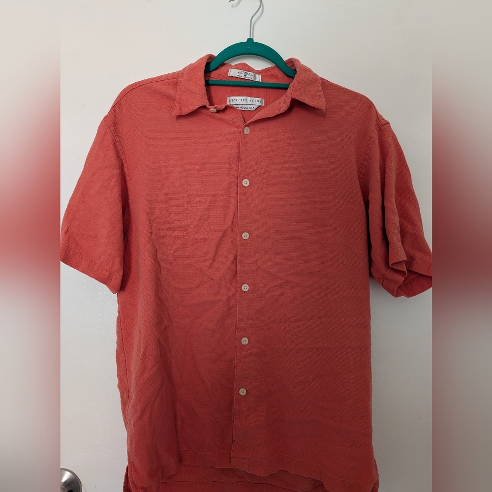 Silk Short Sleeve Shirt